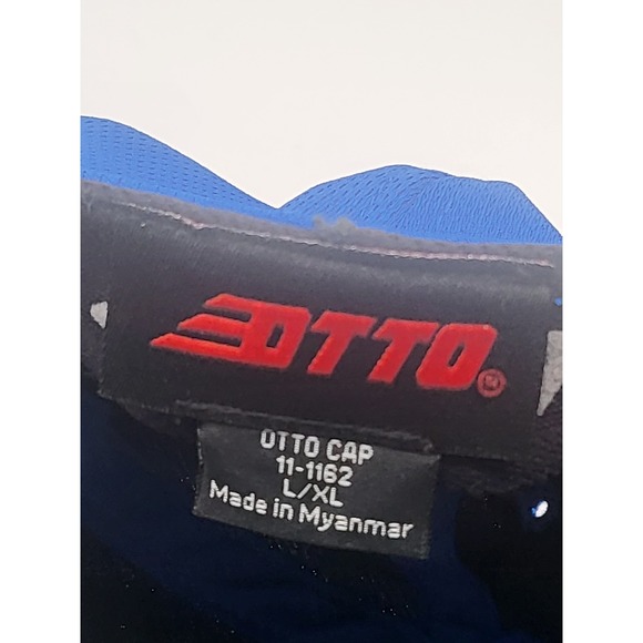 Brother Mobile Solutions Blue Otto Flex Baseball Cap Hat Mens L/XL Casual Comfy - Picture 4 of 10